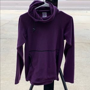 Melanzana Micro-grid Hoodie - Wms’s S - Purple